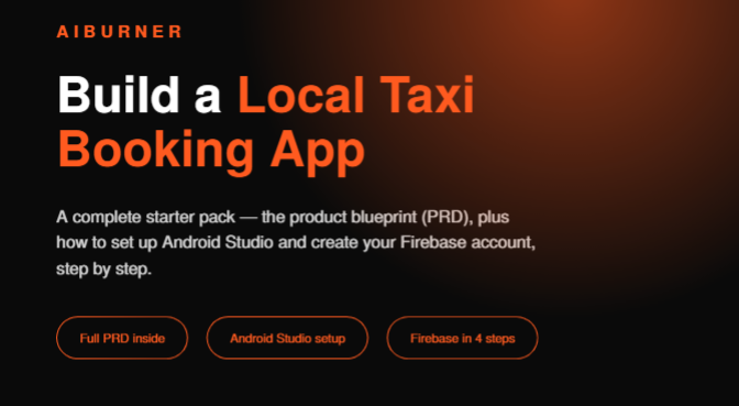 Free Blueprint: Build a tazi sharing app Zuber